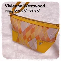 Vivienne Westwood アーガイルチェック柄2wayショルダーバッグ