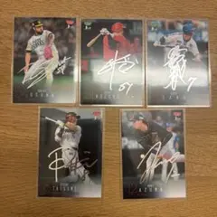 プロ野球 サイン入りトレーディングカードセット