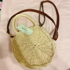 Francfranc かごバッグ　ショルダーバッグ
