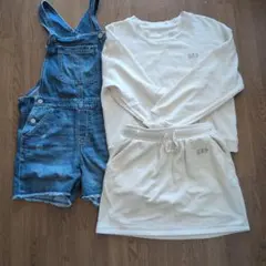 GAP オーバーオールとセットアップ　女の子　まとめ売り　150
