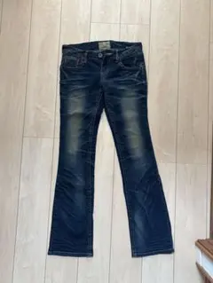 LOLITA JEANS デニムパンツ 刺繍 ワッペン Y2K フレアのサムネイル