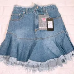 アベイル　藤田ニコルコラボ　フリンジフリル切り替えスカート　Lサイズ