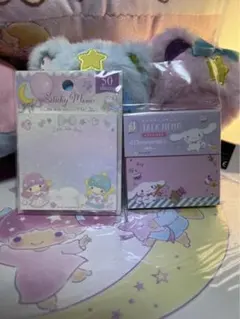 たけいみきキキララ 付箋メモ＆シナモン4柄 タックメモ