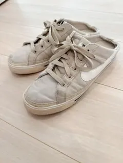 ナイキ スニーカー コートレガシーミュール スリッポン 24cm DB3970