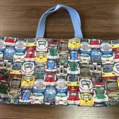 新幹線、電車柄 ピアニカ 鍵盤ハーモニカ メロディオン 布ケースのサムネイル