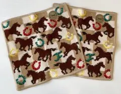 フェイラー ハンカチ　スプリントホース　2枚
