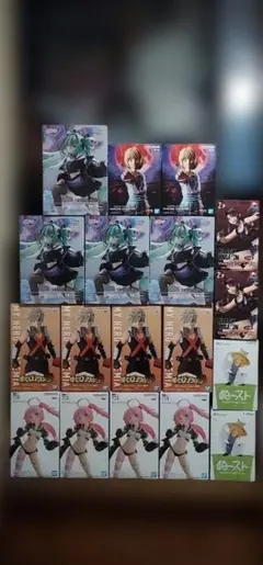 最新プライズフィギュア18個まとめ売り！