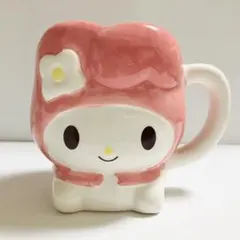 サンリオ マイメロディ マグカップ フェイス型 2007年　平成レトロ
