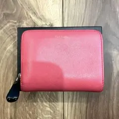 PaulSmith ポールスミス 2つ折り財布 ピンク 箱無しのサムネイル
