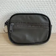 ダークグレーコインケース・小銭入れ