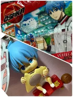 黒子のバスケ ご当地ストラップ 大阪限定プチタオル