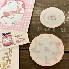 マニー　ロココ　大皿２枚セット マニー Many 小皿 11cm プレート ロココ カントリー雑貨 食器 - メルカリ