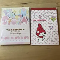 マイメロ メモ帳2点セット