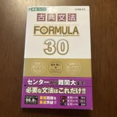 古典文法formula 30