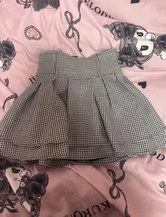 ミシェルマカロン美脚スカート S ギンガムチェック