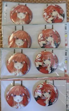 五等分の花嫁 缶バッジ 一番くじ 中野五月 J賞 5周年