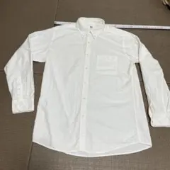 ユニクロ　オックスフォードシャツ　白