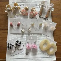 ハンドメイドピアスまとめ売り②10点1個120円