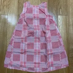 Lagom パッチワーク風ワンピース Lサイズのサムネイル