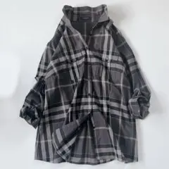 希少✨BURBERRY LONDON ノバチェック シャツ オーバーサイズ 46
