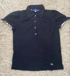正規品Burberry Blue Label ポロシャツ 38サイズ ブラック