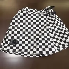 Jessy Logan チェック柄スカート風ハーフパンツ