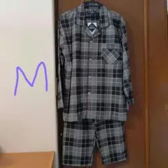 メンズ　パジャマ　未使用M　長袖上下セット