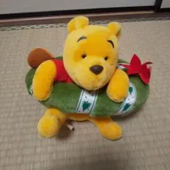 くまのプーさん☆ぬいぐるみ☆クリスマス・リース