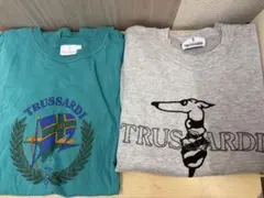 TRUSSARDI メンズ　半袖　長袖　スェット　Ｌ　2点セットのサムネイル