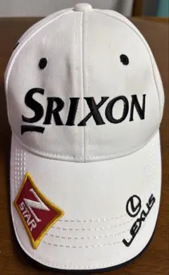 Srixon ホワイトキャップ Lexusロゴ付き