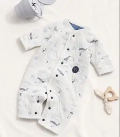 アプレレクール　クマ柄ロンパース