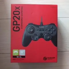 상태매우좋음 エレコム GP20X 有線ゲームパッド JC-GP20XBK