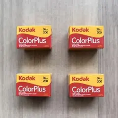 コダック Kodak Color Plus200 36枚撮り 4本セット