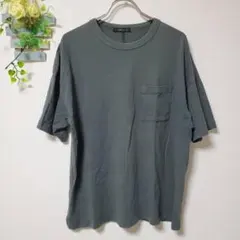 COMME CA ISM【M】メンズ✨Tシャツ 半袖カットソー 男女兼用 緑