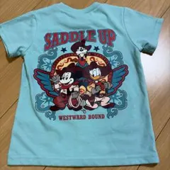 新品 ディズニー ミッキー 半袖Tシャツ 100cm