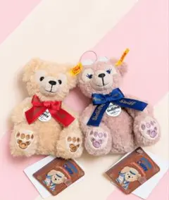 ディズニー ダッフィー シェリーメイ ぬいぐるみ Steiff