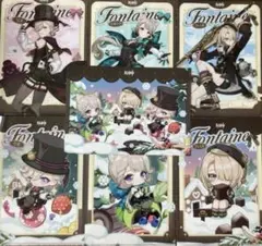 【匿名配送】ローソン　原神　クリアファイル　7枚セット コンプリート