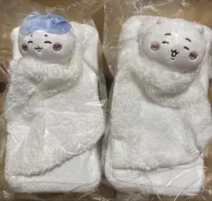 ちいかわ＆ハチワレ おふとんぬいぐるみティッシュケース①