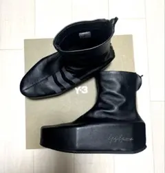 【美品】Y-3 YOHJI YAMAMOTO ヨウジヤマモト　ブーツ　25cm 美品】Y-3 YOHJI YAMAMOTO ヨウジヤマモト ブーツ 25cm - メルカリ