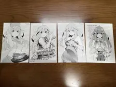 五等分の花嫁 中野五月 ポストカード イラストカード イラストペーパー 五月