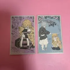 【２点セット】　鬼滅の刃　メモリアルコレクション　カード　我妻善逸