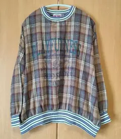 【美品】ハートマーケット　ロゴトップス　チェック柄