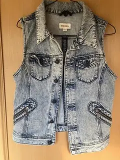 DIESEL デニムベスト サイズS