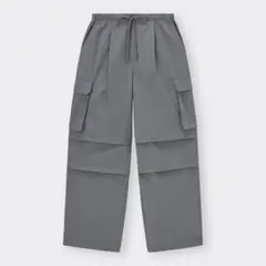 パラシュートカーゴパンツ 07 グレー ズボン Sサイズ