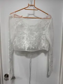 ウエディングボレロ　ブライダルレース