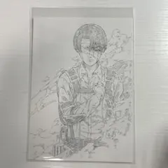 進撃の巨人　リヴァイ　ポストカード　映画特典 第3週