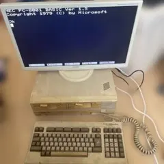 NEC PC-8801mkIISR 本体 レトロPC ジャンク　通電起動確認済み NEC PC-8801mkIISR 本体 レトロPC ジャンク 通電起動確認済み - メルカリ