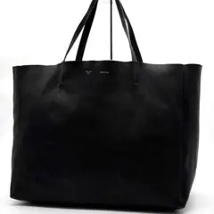 美品✨セリーヌ ホリゾンタルカバ トートバッグ レザー フィービー期 ブラック