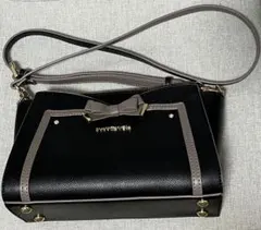 SAMANTHAVEGA ブラックショルダーバッグ