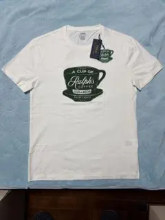 新品ポロラルフローレンカフェＴシャツＭ コーヒーカップ Tシャツ　ラルフコーヒー